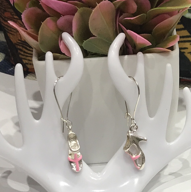 Silver Dangling Earrings- SDE94