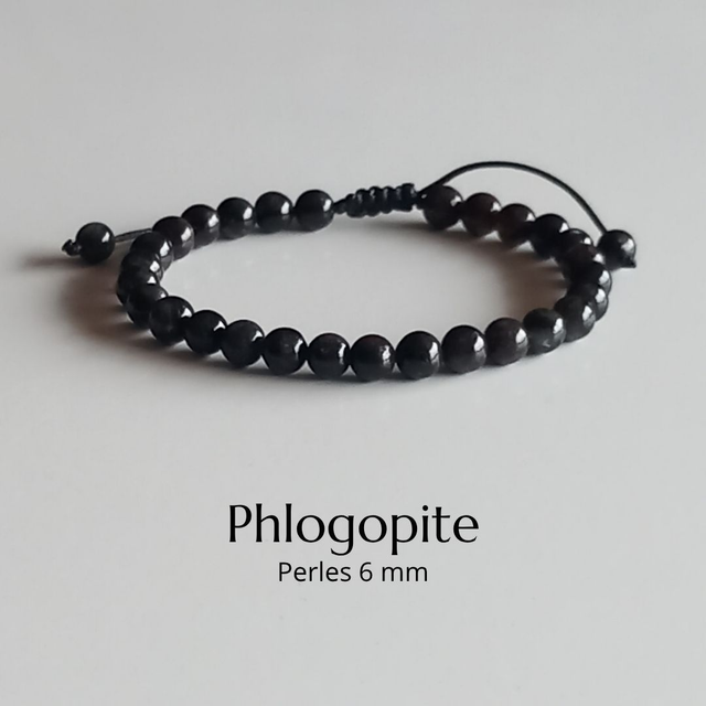 Bracelet ajustable en Phlogopite