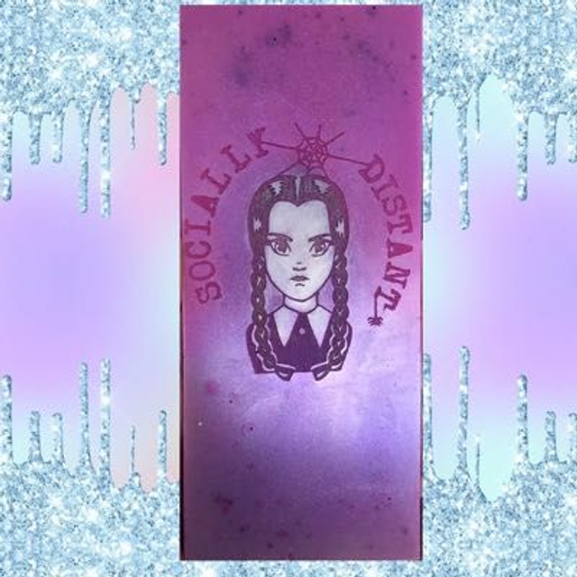 Wednesday Addams Silicone Mould 