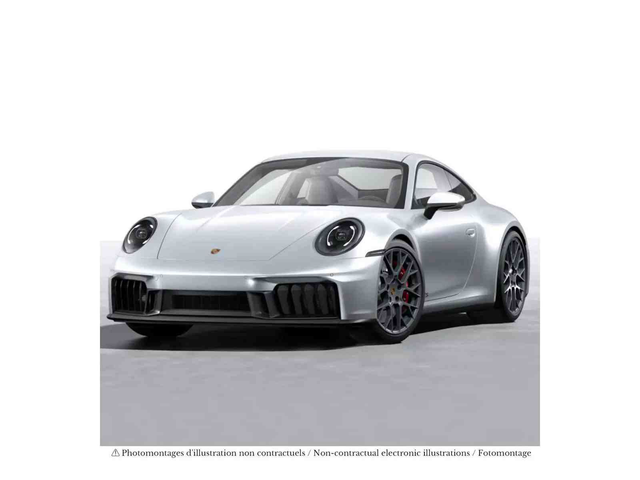 Porsche 911 GTS 2024 Gris Argent polaire Norev 750065 1/43