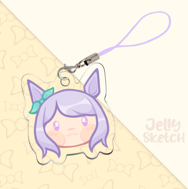 Mejiro McQueen | UMPD Phone Charm