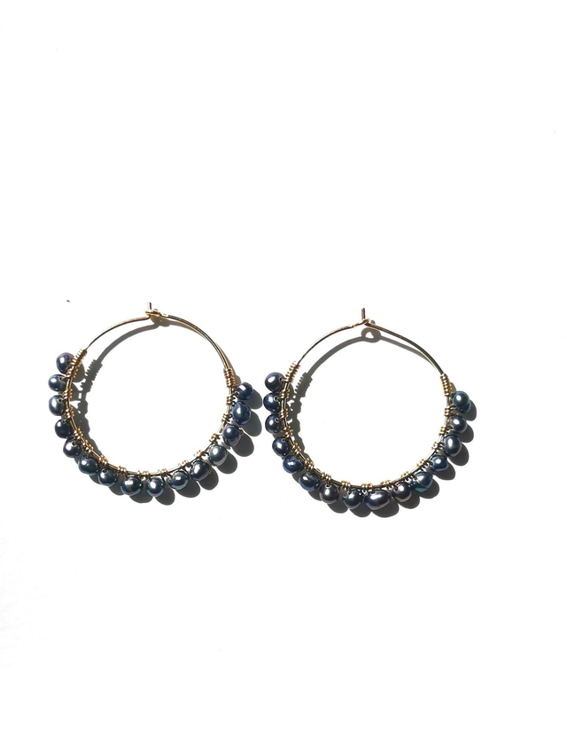 Créoles Poka - Perles de Culture Noires