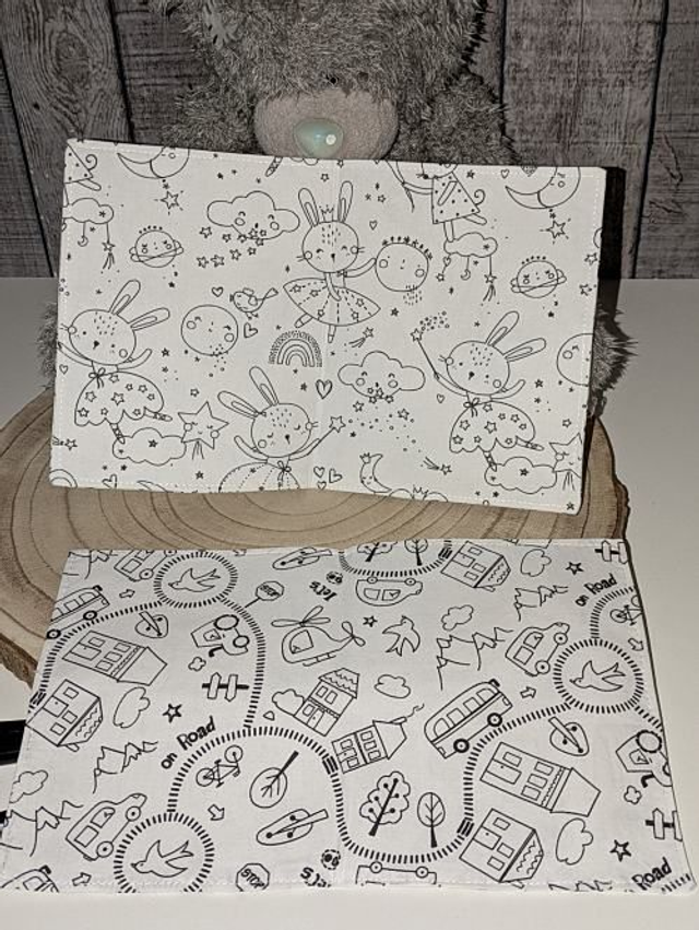 Livre coloriages lavables