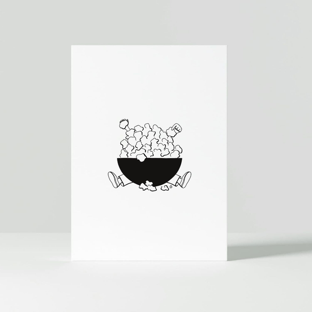 "Snacks" Carte postale - 2024