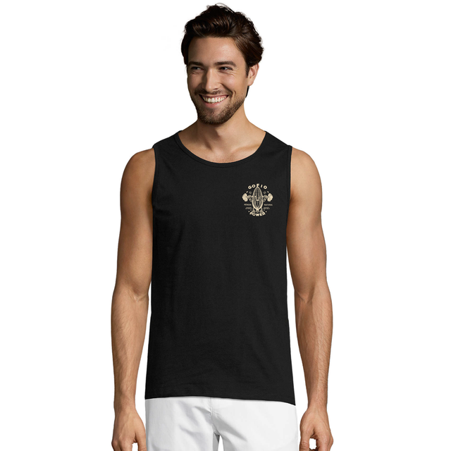 Camisilla chico Gofio Power negra