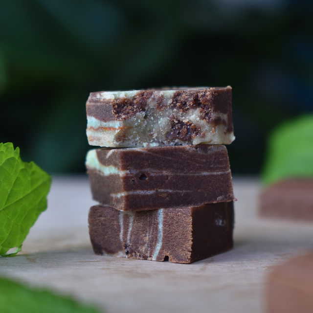 Mint Chocolate Fudge (100 grams)