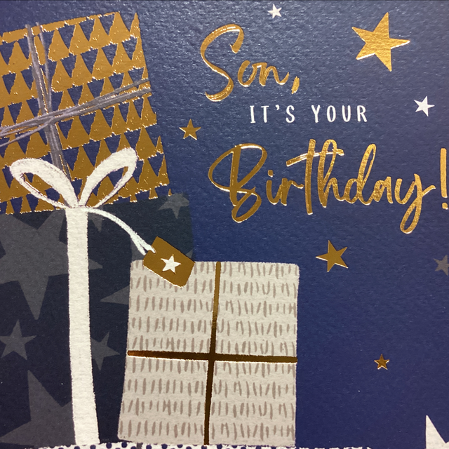 Birthday Relative Son GB