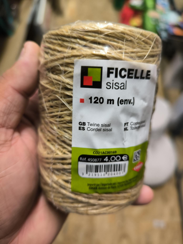 FICELLE SISAL 100 M