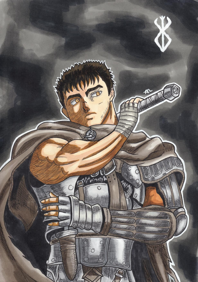 Print Berserk - Guts 