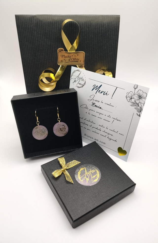 Boucles d'oreilles "Erica"