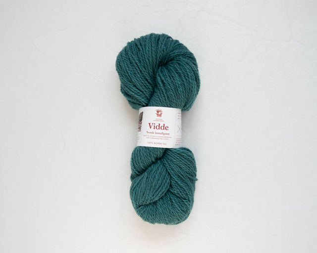 Vidde Lambswool - 0334 - Petrol Green