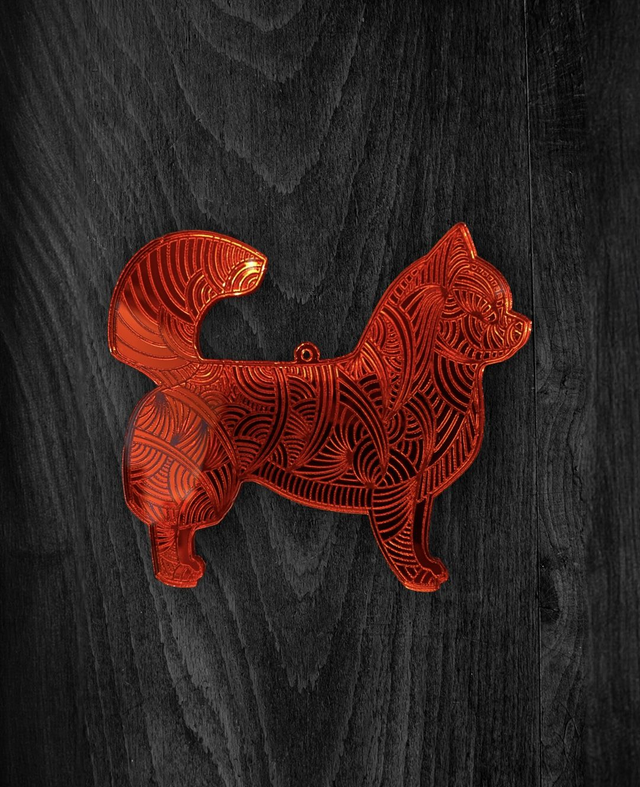 Acryl - Chihuahua Red