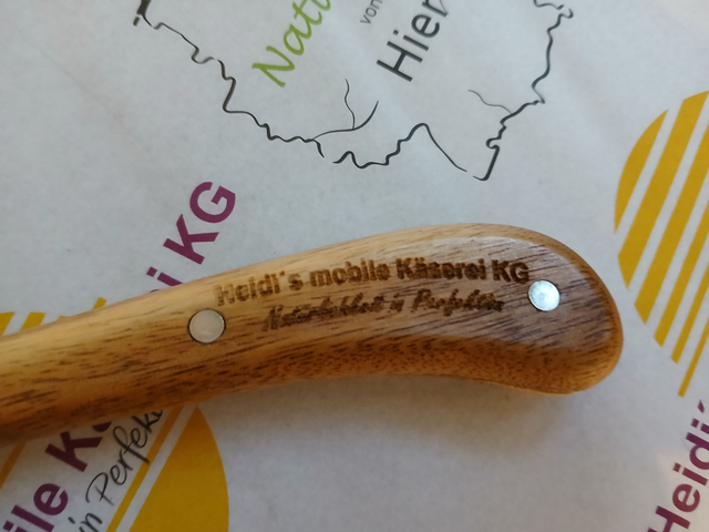 Käsemesser graviert
