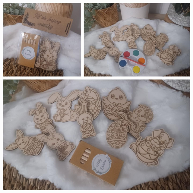 Kit créatif Lapin de Pâques