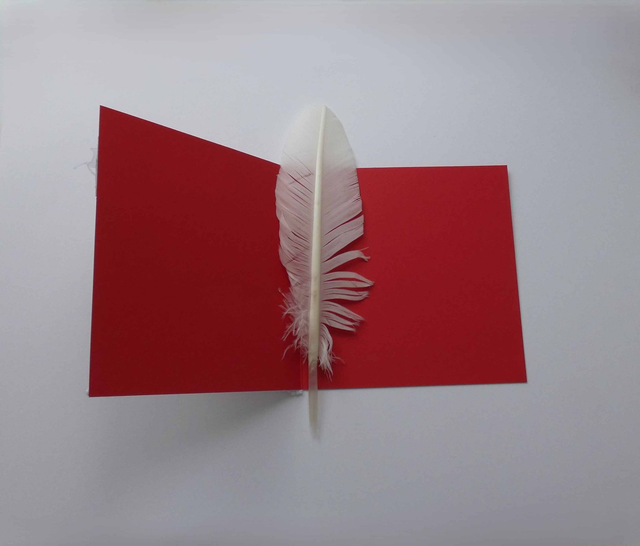 Joli traîneau au-dessus de la forêt (carte à tirette)