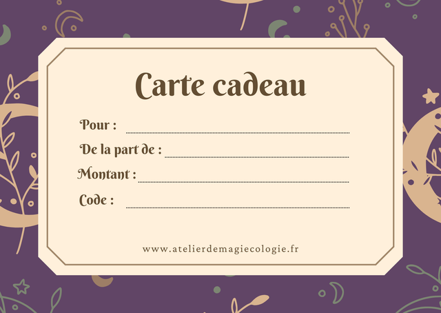 Carte cadeau