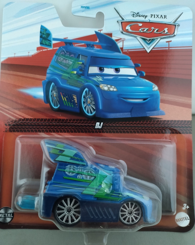 Disney Pixar Cars 1 - DJ w/ flames