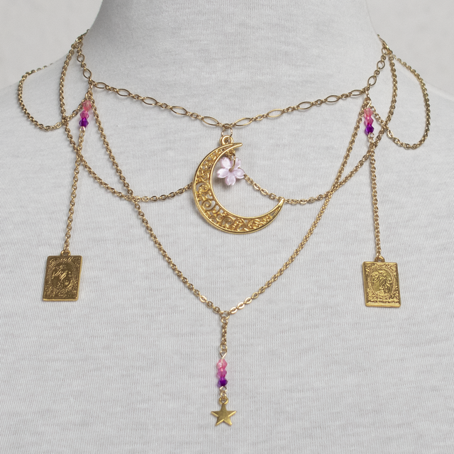 Iris - Collier doré