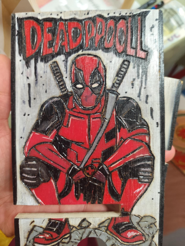 Support de charge téléphone Deadpool 
