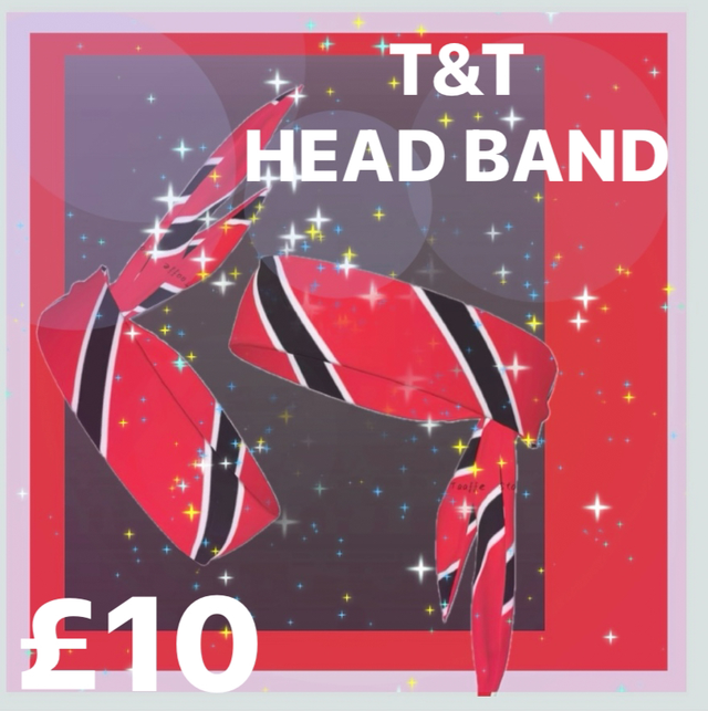 🇹🇹T&amp;T  TRINICONDA HEAD BAND