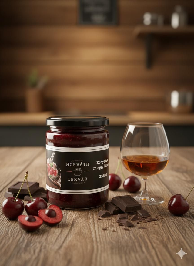 KONYAKOS MEGGY LEKVÁR