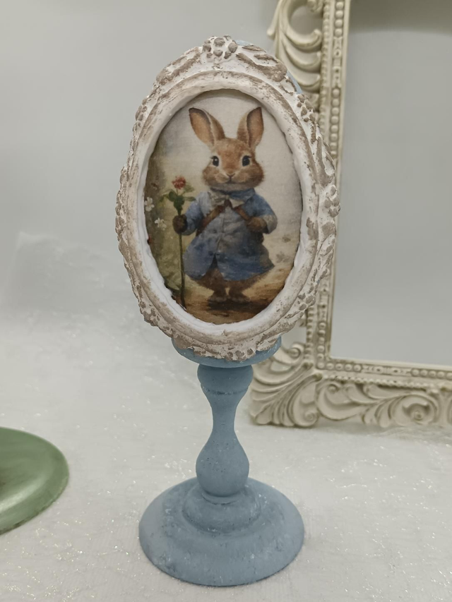Peter rabbit blue goose egg 