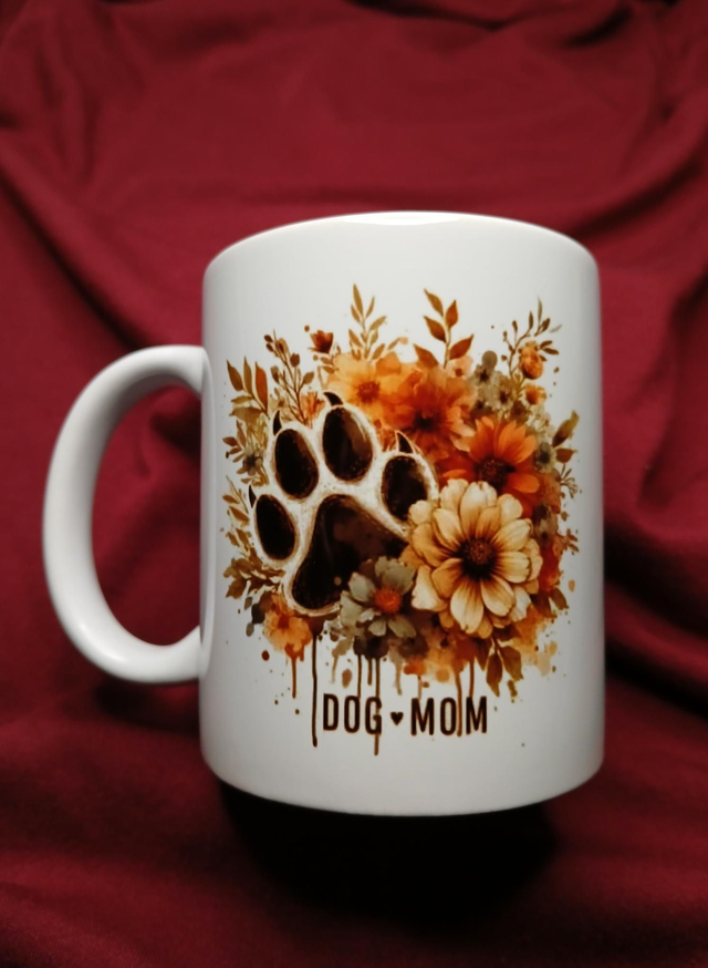 Mug dog mom