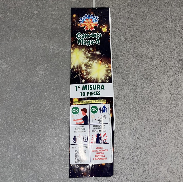 Candela magica 1º misura