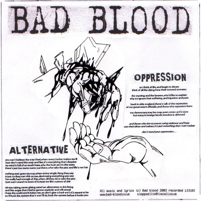 Split vinyl release Bad blood / Valdez