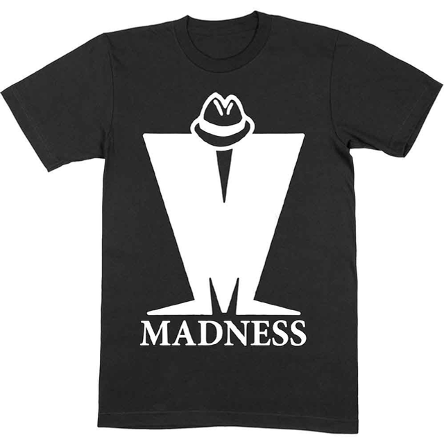 MADNESS UNISEX T-SHIRT: M LOGO (BLACK)