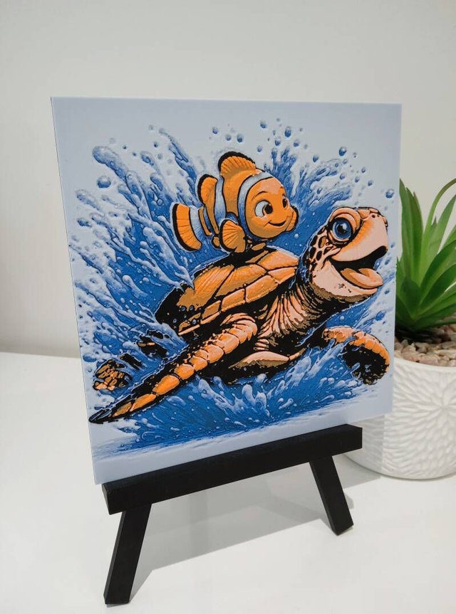 Tortue & Poisson-Clown