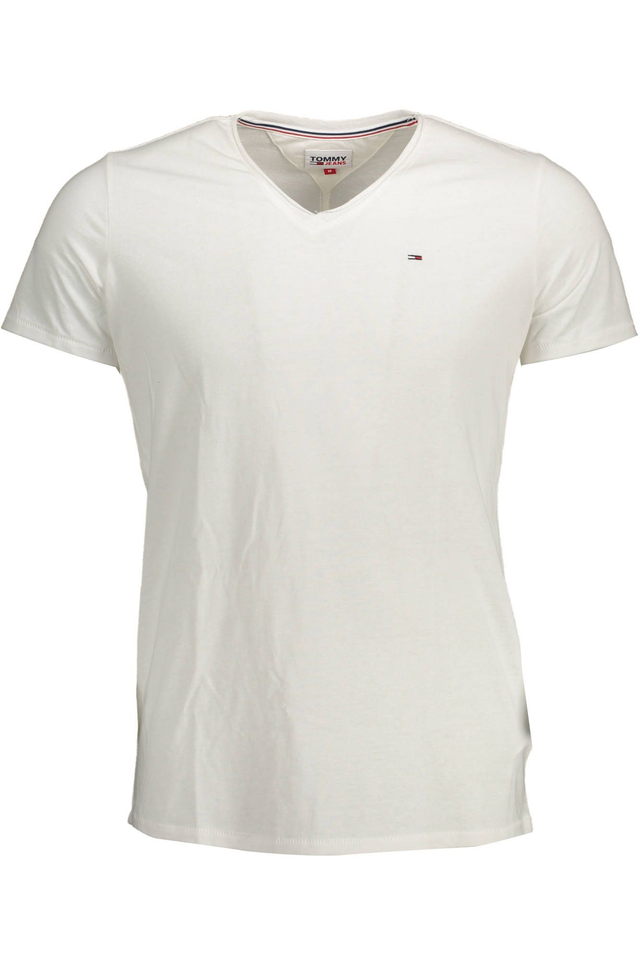 TOMMY HILFIGER T-SHIRT MANICHE CORTE UOMO BIANCO