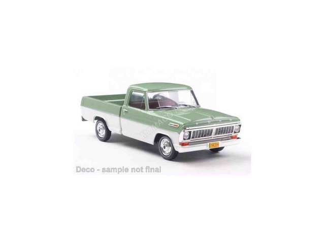 FORD F-100 1970 VERT/BLANC WHITEBOX 124252 1/24