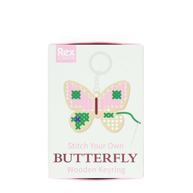 Butterfly keyring
