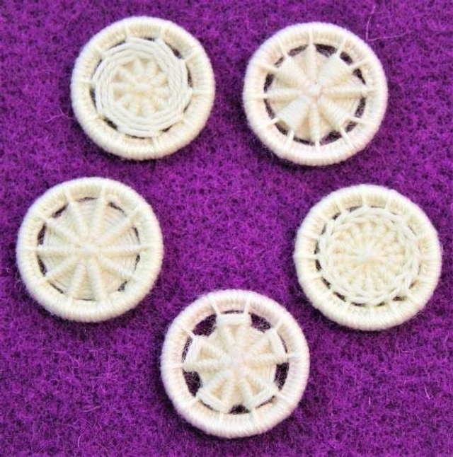 Multiple Style Dorset Button Kit, Snow