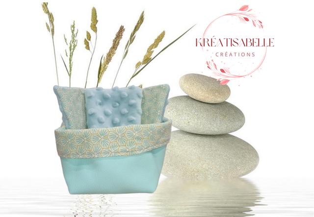 Lingettes + panier Ton "VERT"