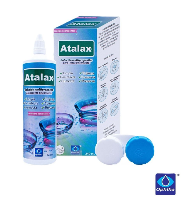 Solución multripropósito para lentes de contacto 240mL 