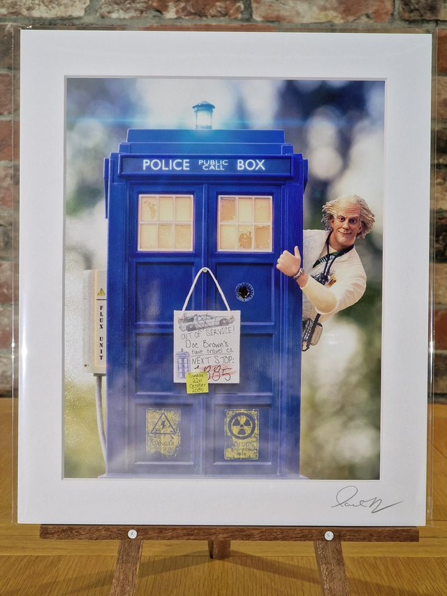 Doc Brown Tardis