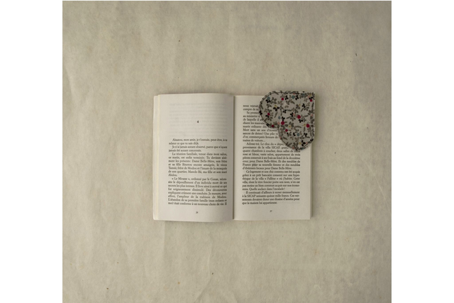 5. Marque-page tissus