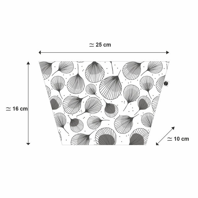 Trousse de toilette - tissu intérieur imperméable - LEOPARD bleu petrole