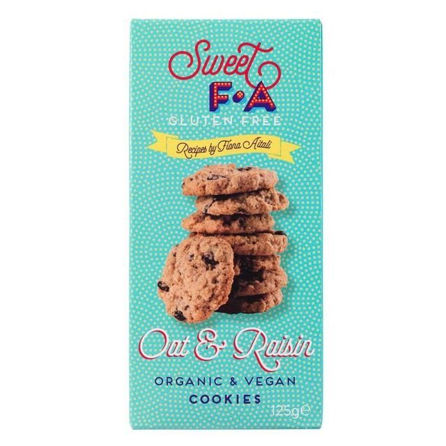 Sweet FA Gluten Free Cookies - Oat &amp; Raisin 125g