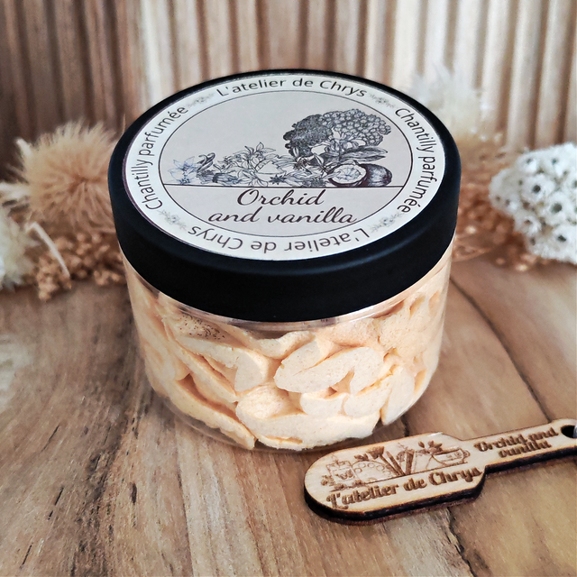 Chantilly parfumé Orchid and vanilla