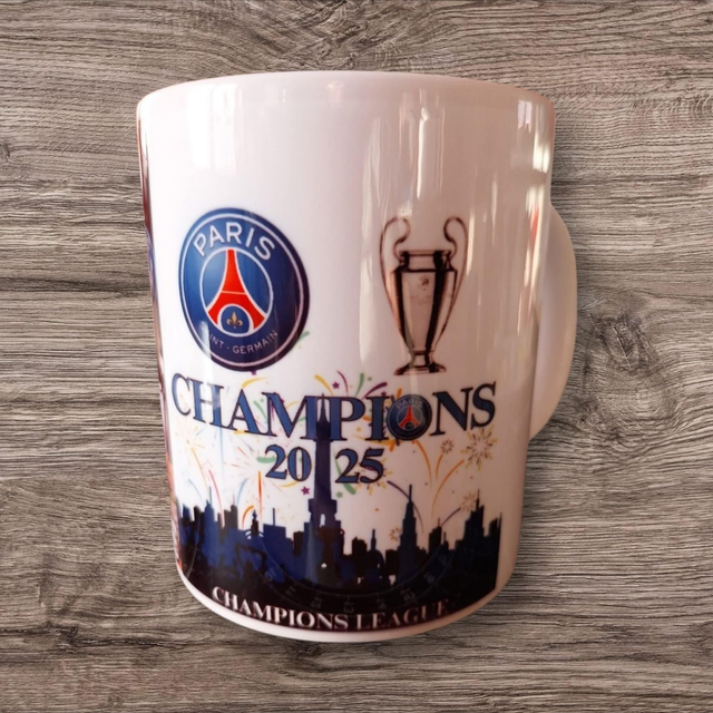 Mug PSG vainqueur 2025