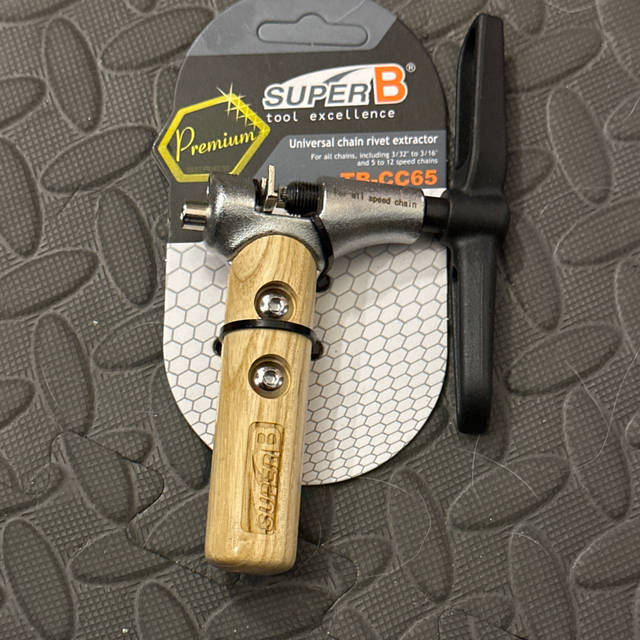 Super B Premium TB-CC65 Chain Rivet Extractor 1/12spd