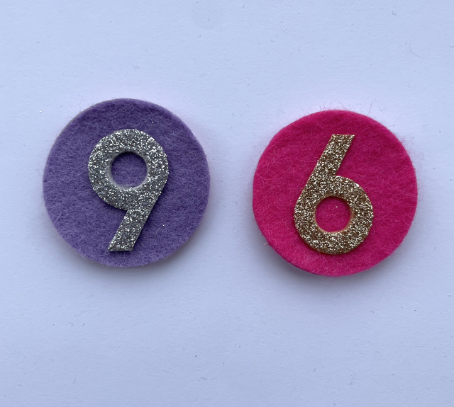 Birthday Number 1-10 Set