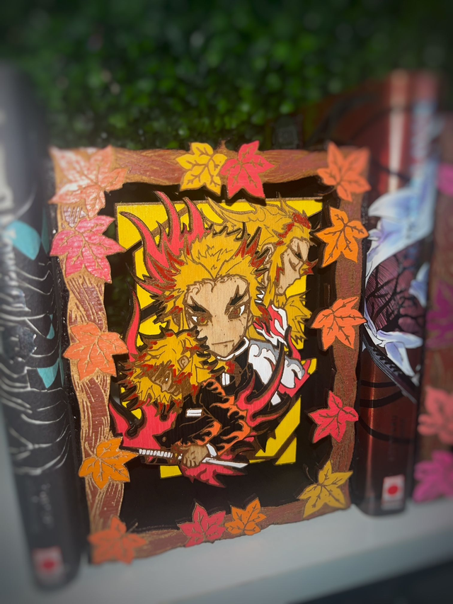 Book nook Demon Slayer, Kyojuro.