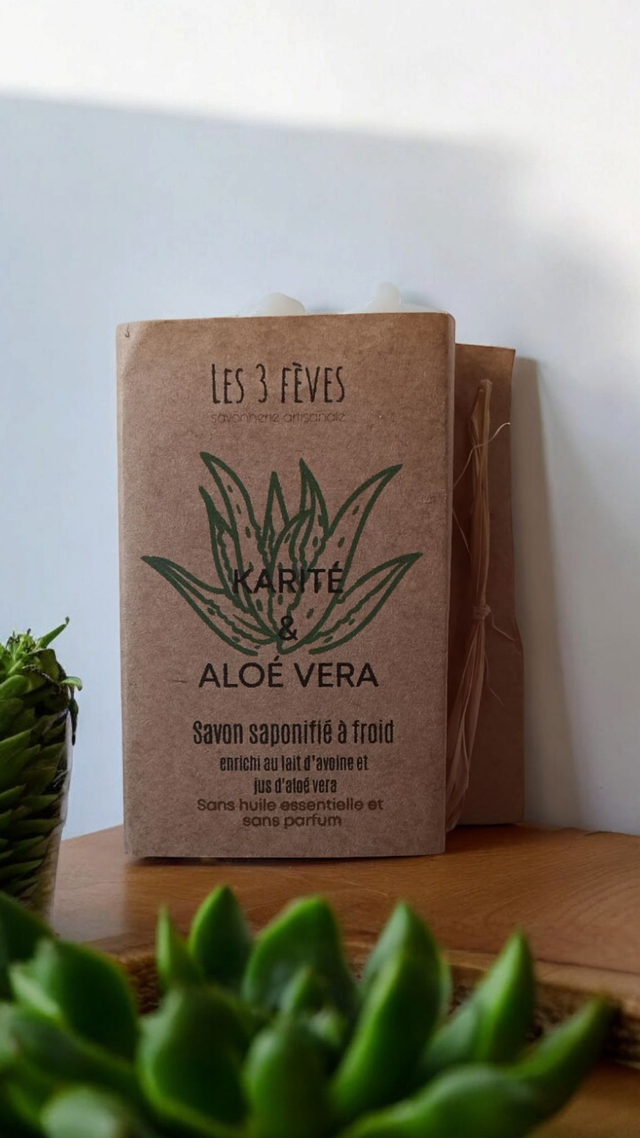 SAVON KARITÉ &amp; ALOÉ VERA