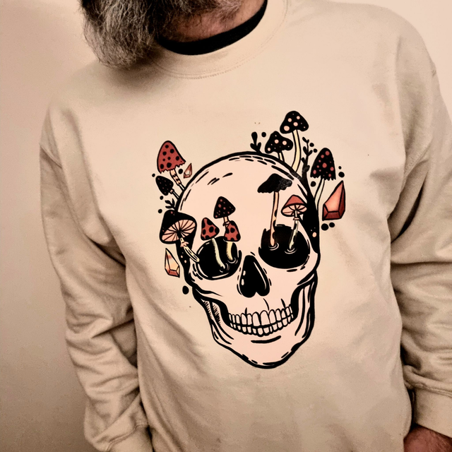 'Mushroom Skull' Sweatshirt