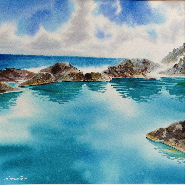 Charco del norte - 25 x 25 cm DISPONIBLE EN MERKARTE 