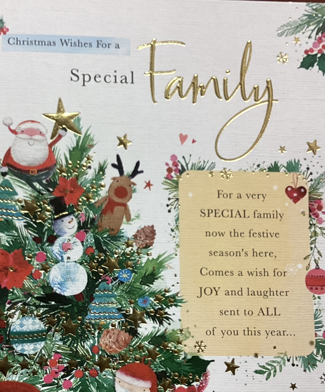 Christmas Special Family (Christmas Tree) WW